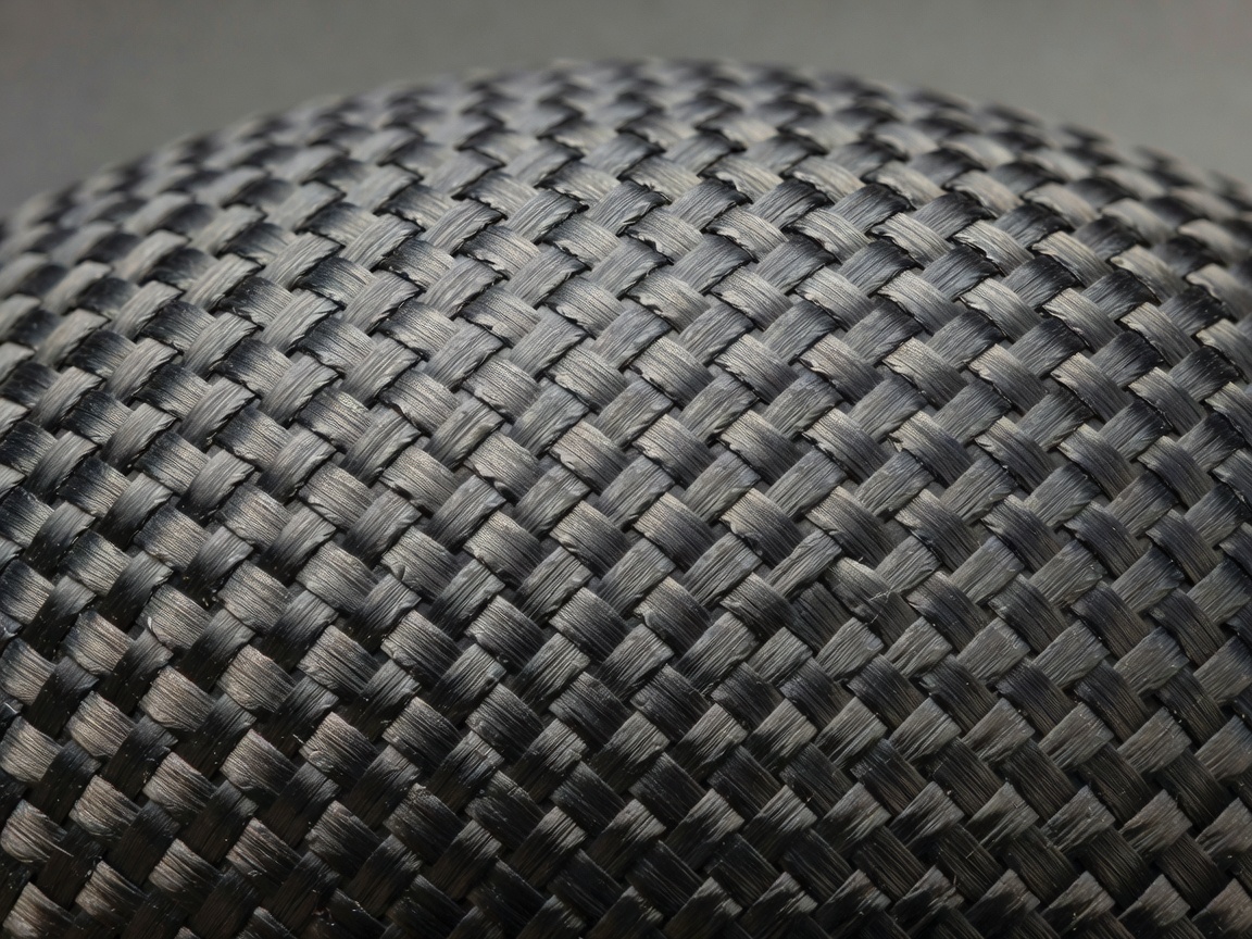 Macro view of high tensile composite weave used on AirPack outer shell